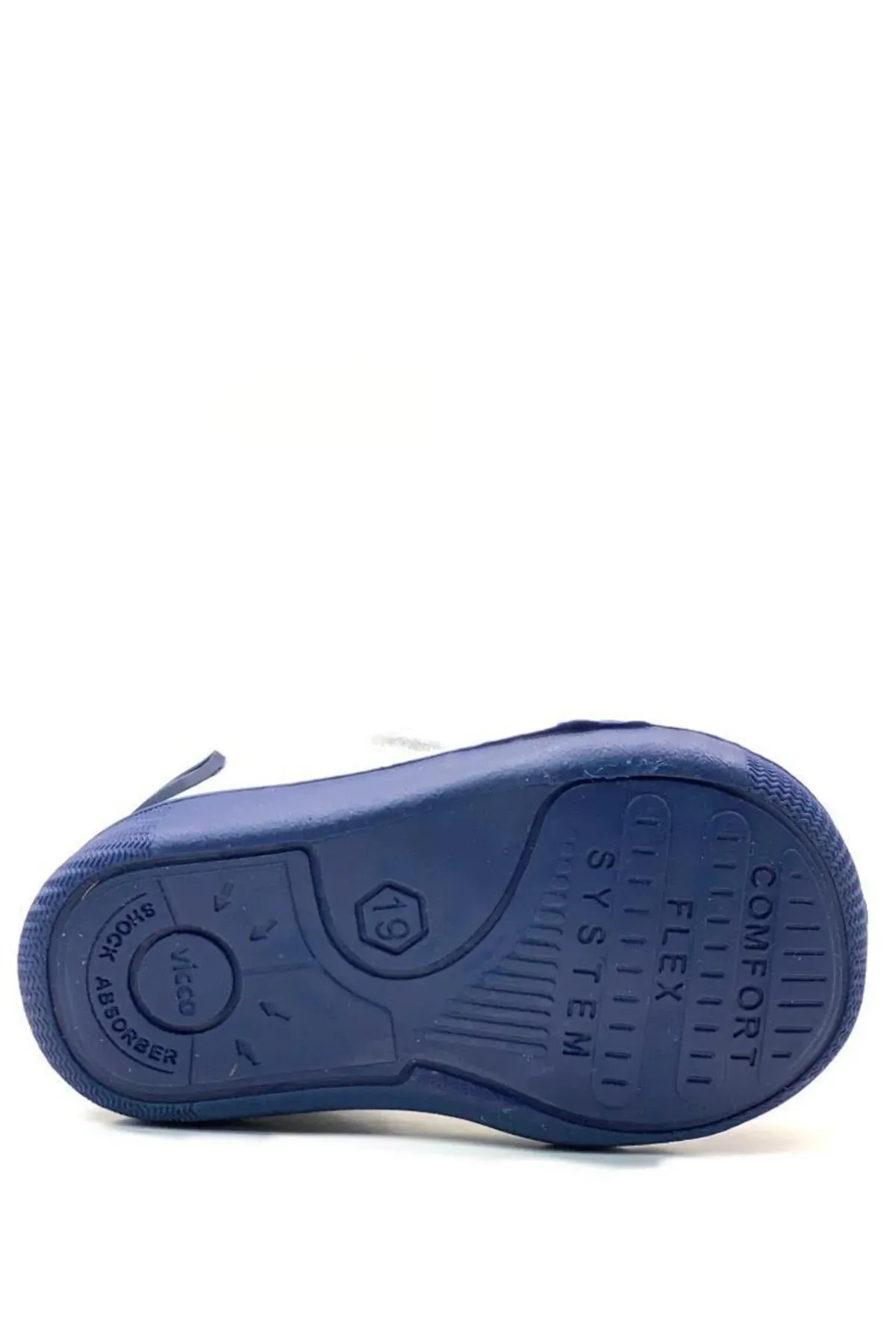 Vicco Unisex Baby Navy Blue First Step Shoes